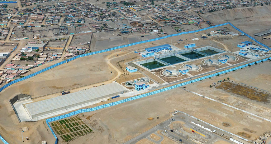 ACCIONA completes construction of the Pachacútec wastewater treatment plant in Peru